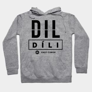 DIL - Díli airport code Hoodie